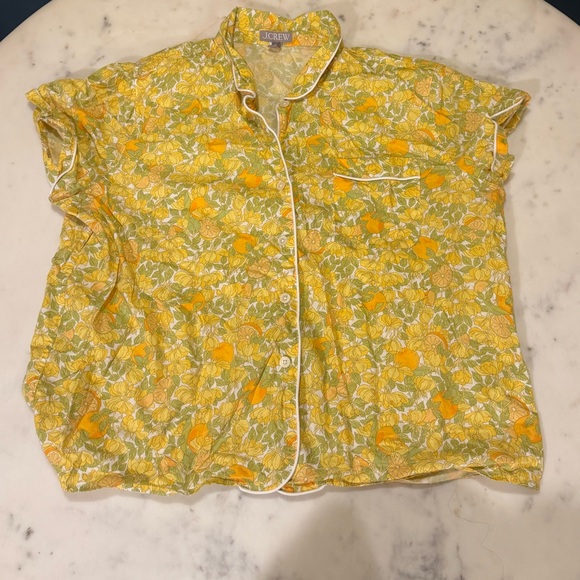 J. Crew Tangerine Dreams Matching Pajama Set - Picture 3 of 5